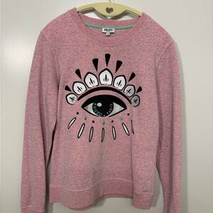 Kenzo Pink Sweatshirt with Eye Design